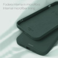 Immagine di Fonex cover Pure Touch in silicone per Samsung Galaxy A34 5G | Verde Pino