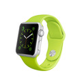 Immagine di Fonex cinturino di ricambio per Apple Watch da 38 mm in silicone | Verde