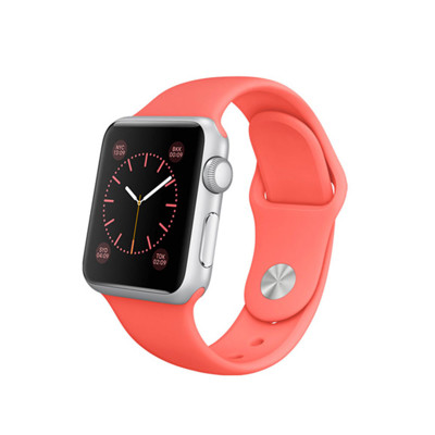 Immagine di Fonex cinturino di ricambio per Apple Watch da 38 mm in silicone | Rosso