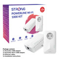 Immagine di Strong Kit Dual Pack Powerline Wi-Fi | Bianco