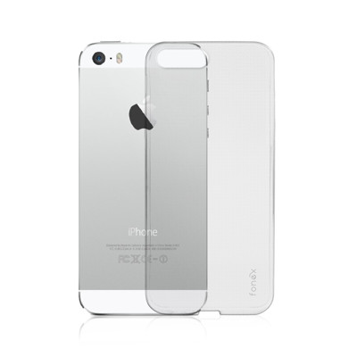 Immagine di Fonex cover Invisible ultrasottile per Apple iPhone 5/5S/Se | Trasparente