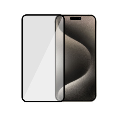 Immagine di Fonex screen protector 3D per Apple iPhone 15 Pro Max | Bordo nero