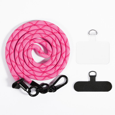 Immagine di Fonex Laccio da collo Fabric porta cellulare | Rosa e Rosso 