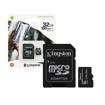 Immagine di Kingston memory micro SD + adattatore | 32 GB