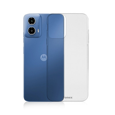 Immagine di Fonex cover Invisible ultrasottile per Motorola Moto G34 5G | Trasparente