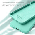 Immagine di Fonex cover Pure Touch in silicone per Apple iPhone 12 Mini | Verde