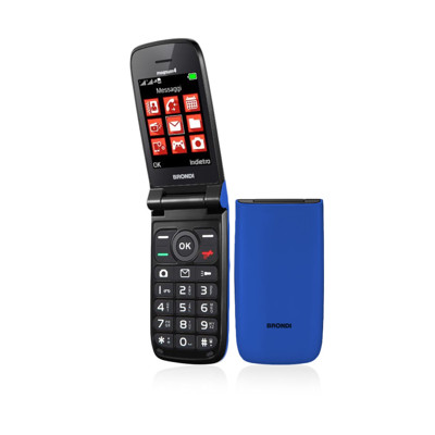 Immagine di Brondi telefono cellulare Magnum 4 Dual sim | Blu