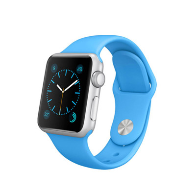 Immagine di Fonex cinturino di ricambio per Apple Watch da 38 mm in silicone | Blu