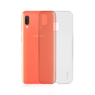 Immagine di Fonex cover Invisible ultrasottile per Samsung Galaxy A20E | Trasparente