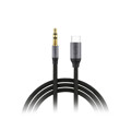 Immagine di Fonex cavo audio da Jack 3,5 mm a Type-C | Nero