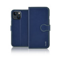 Immagine di Fonex custodia a libro Identity in similpelle per IPhone 14 | Blu