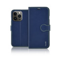 Immagine di Fonex custodia a libro Identity in similpelle per IPhone 14 Pro | Blu