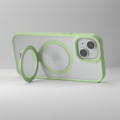 Immagine di Fonex cover Mag Stand con magnete e supporto per Apple iPhone 15 Pro Max | Bordo Verde