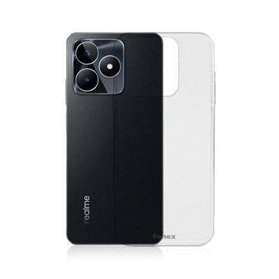 Immagine di Fonex cover Invisible ultrasottile per Realme C53 | Trasparente