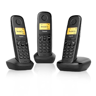 Immagine di Gigaset cordless trio A170 | Nero