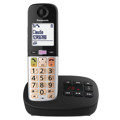 Immagine di Panasonic cordless KX-TGU110EXB con tasti grandi e segreteria