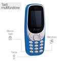 Immagine di Easyteck telefono cellulare B310i | Blu