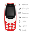 Immagine di Easyteck telefono cellulare B310i | Rosso