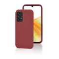 Immagine di Fonex cover Pure Touch in silicone per Samsung Galaxy A33 5G | Rosso marsala