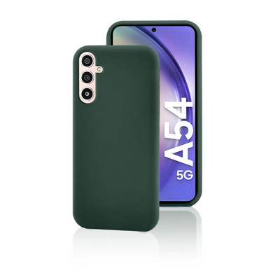 Immagine di Fonex cover Pure Touch in silicone per Samsung Galaxy A54 5G | Verde Pino