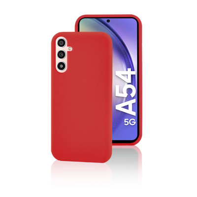 Immagine di Fonex cover Pure Touch in silicone per Samsung Galaxy A54 5G | Rosso