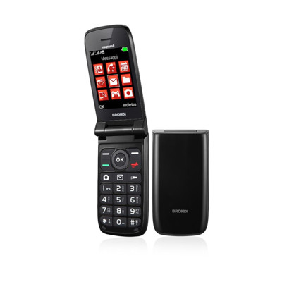 Immagine di Brondi telefono cellulare Magnum 4 Dual sim | Nero