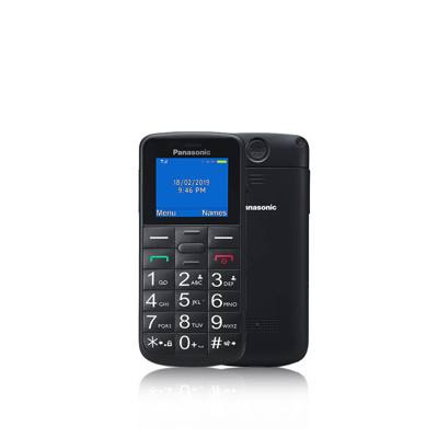 Immagine di Panasonic telefono cellulare senior KX-TU110 Dual sim | Nero