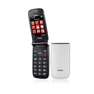 Immagine di Brondi telefono cellulare Magnum 4 Dual sim | Bianco