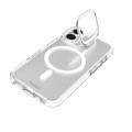 Immagine di Fonex custodia Mag Impact compatibile MagSafe con protezione fotocamera per Apple iPhone 16 | Bordo Bianco