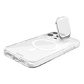 Immagine di Fonex custodia Mag Impact compatibile MagSafe con protezione fotocamera per Apple iPhone 16 Pro | Bordo Bianco