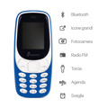 Immagine di Easyteck telefono cellulare B310i | Blu