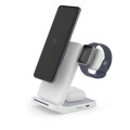 Immagine di Fonex caricatore wireless 3 in 1 dock station | Bianco