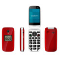 Immagine di Easyteck telefono cellulare senior S400 4G VoLTE con SOS band incluso | Rosso