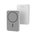 Immagine di Fonex power bank da 5.000 mAh Magsafe | Bianco metallico