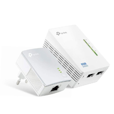 Immagine di Tp-Link power line extender TL-WPA4220 KIT Wi-Fi | Bianco