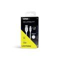 Immagine di Fonex cavo carica e dati 12W ultraresistente Lightning | 1 m | Bianco