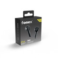 Immagine di Fonex auricolari Bluetooth BHF3 con custodia di ricarica | Nero