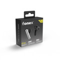 Immagine di Fonex auricolari Bluetooth BHF4 con custodia di ricarica | Nero