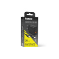 Immagine di Fonex caricatore 20W con porta USB e Typc-C (PD) + cavo Type-C to Type-C | Nero