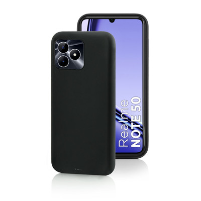 Immagine di Fonex cover Black in TPU per Realme NOTE 50 | Nero