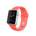 Immagine di Fonex cinturino di ricambio per Apple Watch da 42 mm in silicone | Rosso