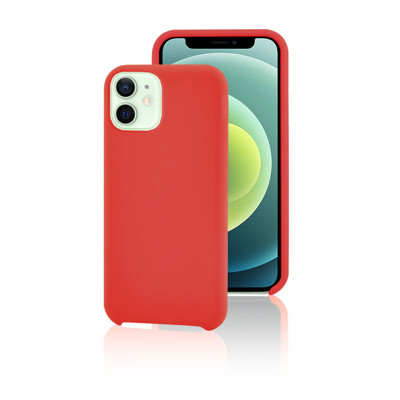 Immagine di Fonex cover Pure Touch in silicone per Apple iPhone 12 Mini | Rosso