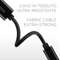 Immagine di Fonex adattatore OTG da USB a Type-C | Nero