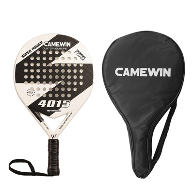 Immagine di Camewin racchetta Padel ibrida carbon+vetro 38MM 375+/-10g | Bianco