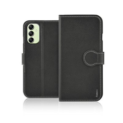 Immagine di Fonex custodia a libro Identity in similpelle per Samsung Galaxy A14 5G/4G | Nero