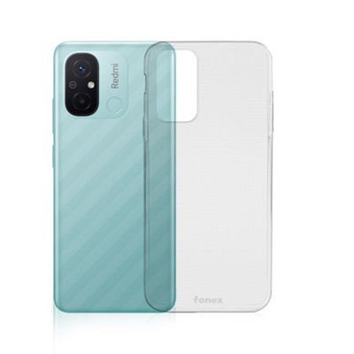 Immagine di Fonex cover Invisible ultrasottile per Xiaomi Redmi 12C | Trasparente