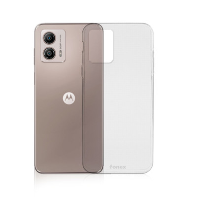 Immagine di Fonex cover Invisible ultrasottile per Motorola Moto G53 | Trasparente