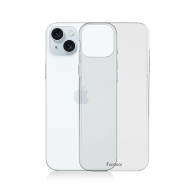 Immagine di Fonex cover Invisible ultrasottile per Apple iPhone 15 | Trasparente