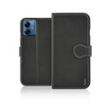 Immagine di Fonex custodia a libro Identity in similpelle per Motorola Moto G14 | Nero