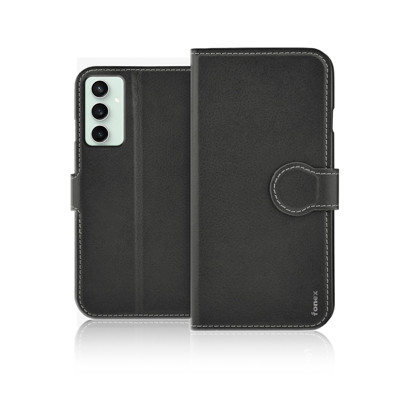 Immagine di Fonex custodia a libro Identity in similpelle per Samsung Galaxy S23 FE 5G | Nero